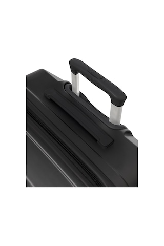 Unisex 4 Tekerli Kilitli Büyük Boy Valiz Bavul Siyah