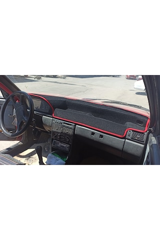 1983-1997 Modellerine Uygun Fiat Uno Torpido Koruma Halısı Siyah Kenar Renk Kırmızı 1983-1997 Modellerine Uygun Fiat Uno Torpido Koruma Halısı Siyah Kenar Renk Kırmızı