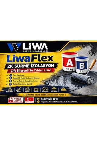 Liwaflex 2k Sürme İzolasyon