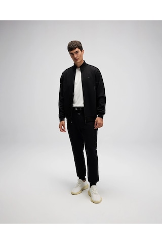 Ellesse Em545 Erkek Siyah Önden Fermuarlı Sweat Siyah