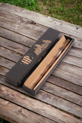 Harry Potter Dumbledore Asası, Profesör Albus Dumbledore Asa 33 Cm Özel Kutulu