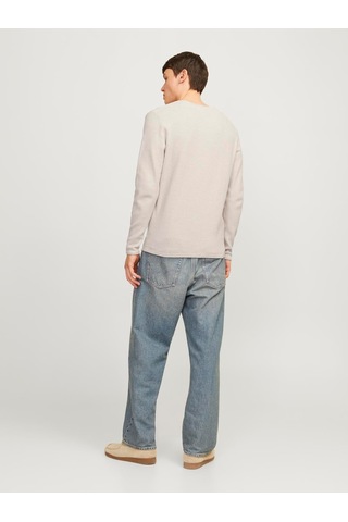 Jack & Jones Jack Jones Erkek Örme Kazak 12258407 Krem