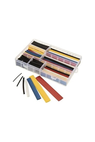 140 Parçalık Isı Polyolefin Shrink Boru Seti