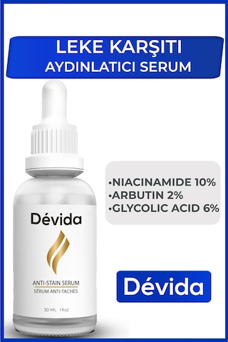 Devida Leke Karşıtı Aydınlatıcı Canlandırıcı Serum BrightFix Series A200 30 ML