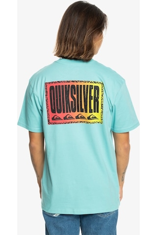 Quiksilver Long Fade Ss Marıne Blue Erkek T-Shırt Eqyzt07670-1861 001