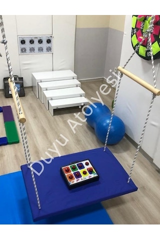 Duyu_Atölyesi Linear Gliders Terapi Salıncağı Mavi