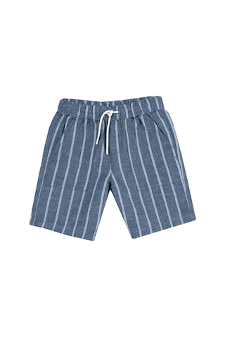 Chicco Pantalon - Kısa 09007938000000 000023 Lıght Blue Strıped Açık Mavi
