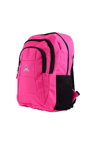 Mercitech Unisex 2013 Sırt Çantası Pembe Siyah