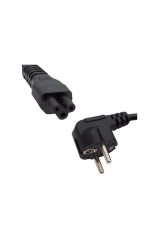 Premium 1.8m Topraklı Yonca Power Kablosu 0.75mm² Saf Bakır