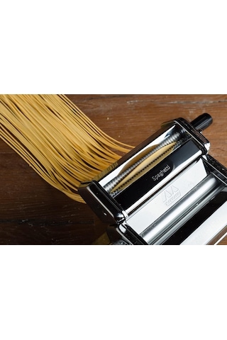 Marcato Atlas 150 Makarna Makinesi Spaghetti Akses Gümüş