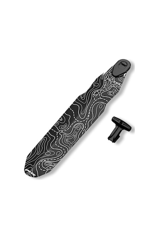 Lemestar Enlee Bisiklet Çamurluk, Yol Ve Dağ Bisikletleri İçin Hızlı Montajlı, Su Ve Çamur Engeli, 32cm Boy, 27g Hafif, Sürüş Malzemesi A Modeli Çok Renkli