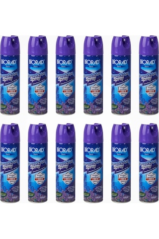 Biorad Parfümlü Dezenfektan Sprey Lavanta Kokulu 150ml - 12 Adet