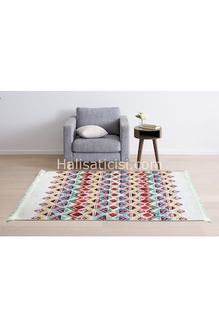 Prizma Halı Vintage Kilim V-6024 Çok Renkli
