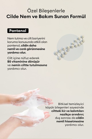 Pantenol İçeren Nemlendirici Duş Jeli Mılk Baobab Original Body Wash Ivory Musk Hindistan Cevizi