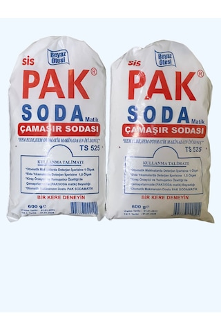 Pak Çamaşır Soda 4 x 600 G