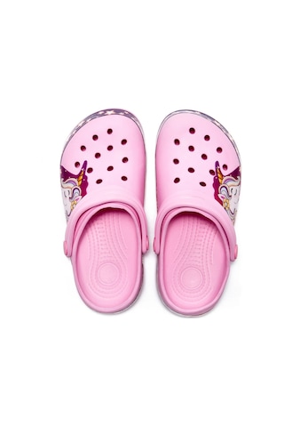 Twigy Lili Çocuk Sabo Terlik Pembe 30/35 DD1005 Pembe
