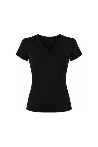 Trender Basic Siyah Kadın Bluz 10717