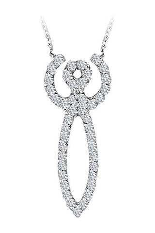 Sirius Ay Tanrıçası Artemis Pırlanta Kolye 0815P0027