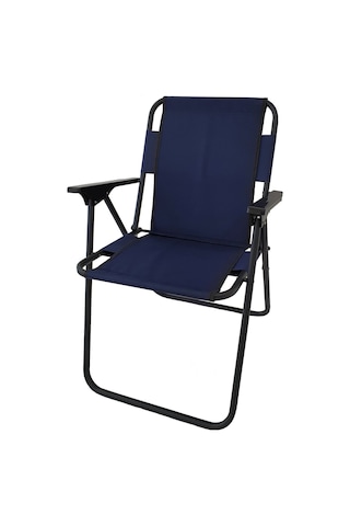 Bofigo Kamp Sandalyesi Katlanır Sandalye Piknik Sandalyesi Plaj Sandalyesi Lacivert. Lacivert