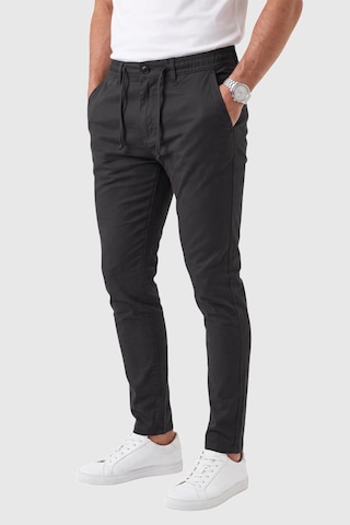 Deepsea Erkek Slim Fit Likralı Siyah Jogger Pantolon Beli Lastikli İpli Esnek Spor Pantolon 2700523