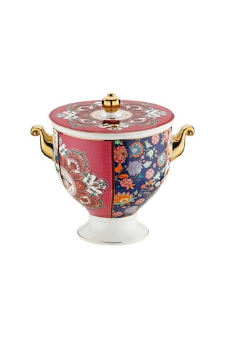 Lucky Art Etro Bone Kulplu Kavanoz 17 Cm Lyhd 790 Çok Renki