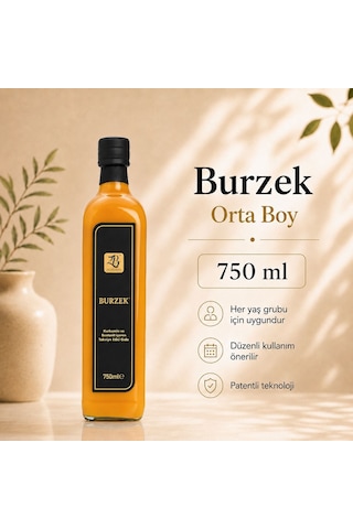 Burzek - Kurkumin Ve Bentonit Kili İçeren Takviye Edici Gıda 750 Ml