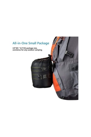 Ulzyvf Taşınabilir Turuncu Yürüyüş Tenceresi, Skycıty Seti, Alümina Aksesuar - Eb Turuncu Turuncu