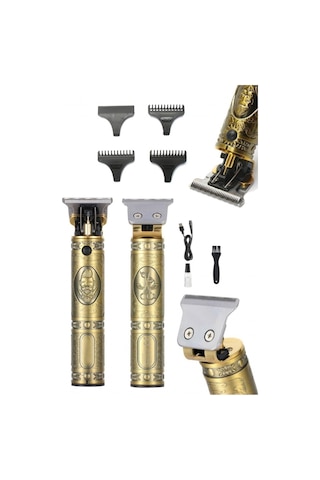 Egonex V-085 T-Bıçak Komple Vucüt Kılı Saç Ense Sakal Çizim Tıraş Makinesi