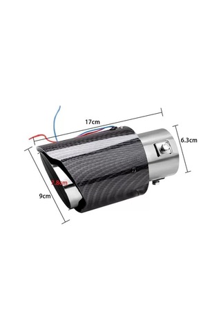 Sh Powermaster Pm-20518 Led Işıklı Unıversal Egzoz Ucu Najmaddin