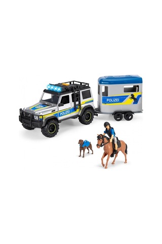 203717007038 Police Horse Trailer Çok Renkli