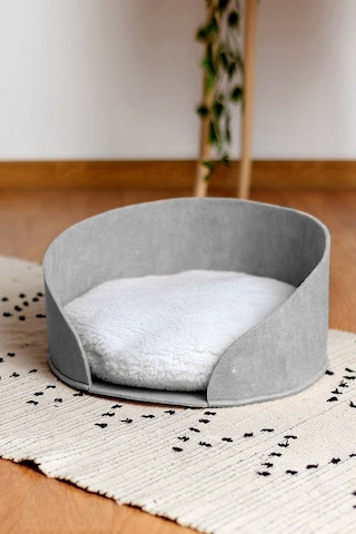 Bundera Puki Peluş Minderli Kedi Yuvası 45 x 20 CM