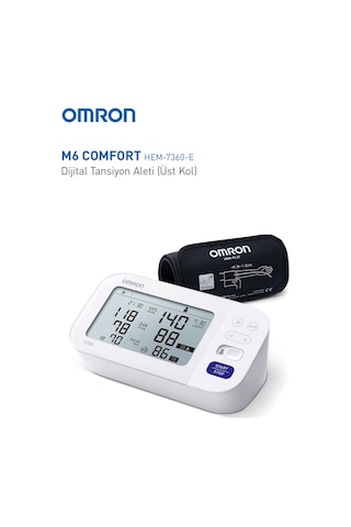Omron M6 Comfort AFib HEM-7380-E Koldan Ölçer Tansiyon Aleti