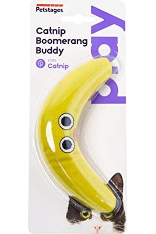 Green Magic Boomerang Buddy - Kedi Oyuncağı Bumerang Şeklinde Kedi Naneli Enerji Sınıfı