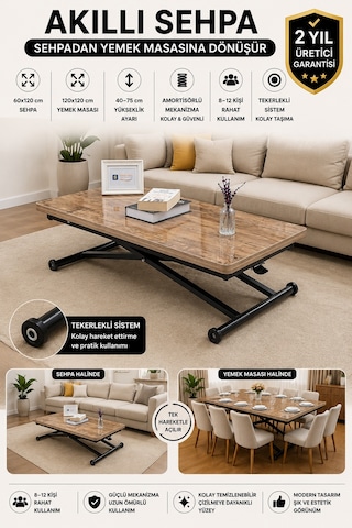Home Üst Tabla Mdf Antiklayt Oval Köşe Alt Ayak Siyah