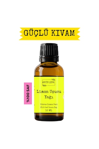 %100 Saf Çay Ağacı Uçucu Yağı Ve Limon Uçucu Yağı - 10ml + 10ml 20 ML