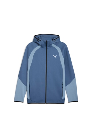 Puma Evostrıpe Erkek Kapüşonlu Sweatshırt 688231 80 Mavi