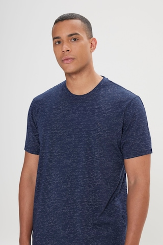 AC&Co / Altınyıldız Classics Erkek Lacı Slim Fit Dar Kesim Bisiklet Yaka Pamuklu Kısa Kollu Tişört Lacı