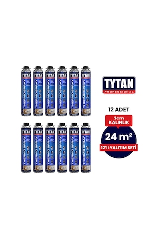 Poliüretan Köpük Seti 12 Adetx870 Ml- 24 M2