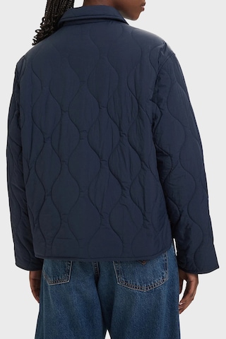 Tommy Jeans Su İtici Kapitoneli Klasik Yaka Mont Kadın Mont Dw0dw22909 C1g Lacivert