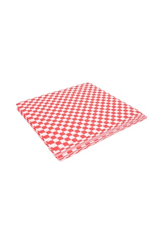 100 Adet Damalı Deli Şeker Sepeti Liner Gıda Wrap Kağıtları, Yağ Çok Renkli