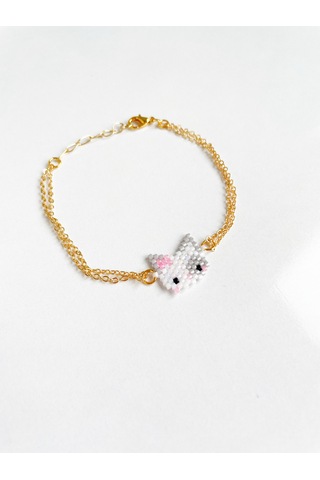 Nevoaccessory Kedi Miyuki Charm Bileklik Çok Renkli