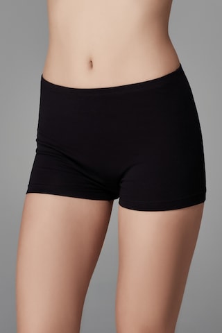 Essaiçgiyim 3'lü 6'lı 12'li Paket Gümüş 3016 Likralı Renkli Bayan Boxer - 457328971
