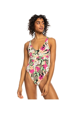 Roxy Pt Beach Classıcs One Pıece Kvj14 Çok Renkli