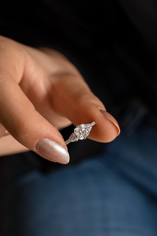 Minder Kesim Tektaş Altın Yüzük