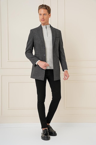 Ka 084 Slim Fit Antrasit Spor Kaban Antrasit