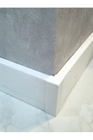 Net Brenda 80 15 Mm Süpürgelik İçin Dış Köşe - 6 Adet Dış Köşe 373610478 Diğer