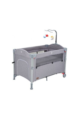 Baby2Go Venedik Anne Yanı Oyun Parkı & Beşik 70 x 110 CM