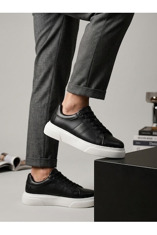 Boa Ba0247 Erkek Sneaker Günlük Casual Spor Ayakkabı Siyah
