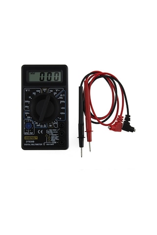 Agoodshop Dt830b Yüksek Emniyet Ac / Dc Multimetre Lcd Dijital Volt Ohm Tester Metre Voltmetre Ermetre