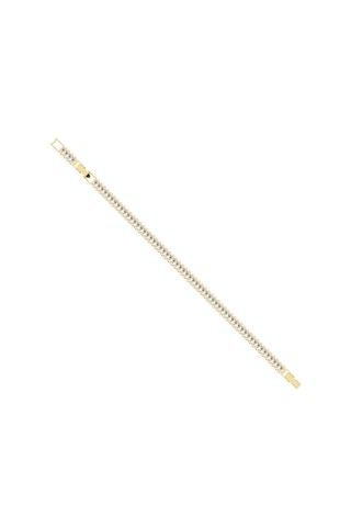 Merano Design 5mm Gold Baget Bileklik Çok Renkli